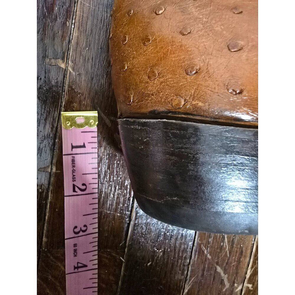 Vintage Botas Calibre Light Brown Cowboy Boots - Picture 7 of 16